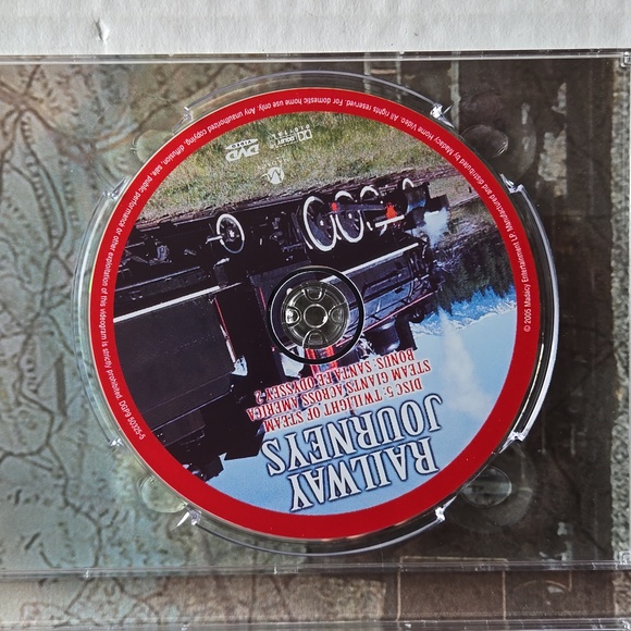 Railways Journeys The Vanishing Age of Steam Engine 5-Disc DVDs Tin Box Set - Picture 9 of 15